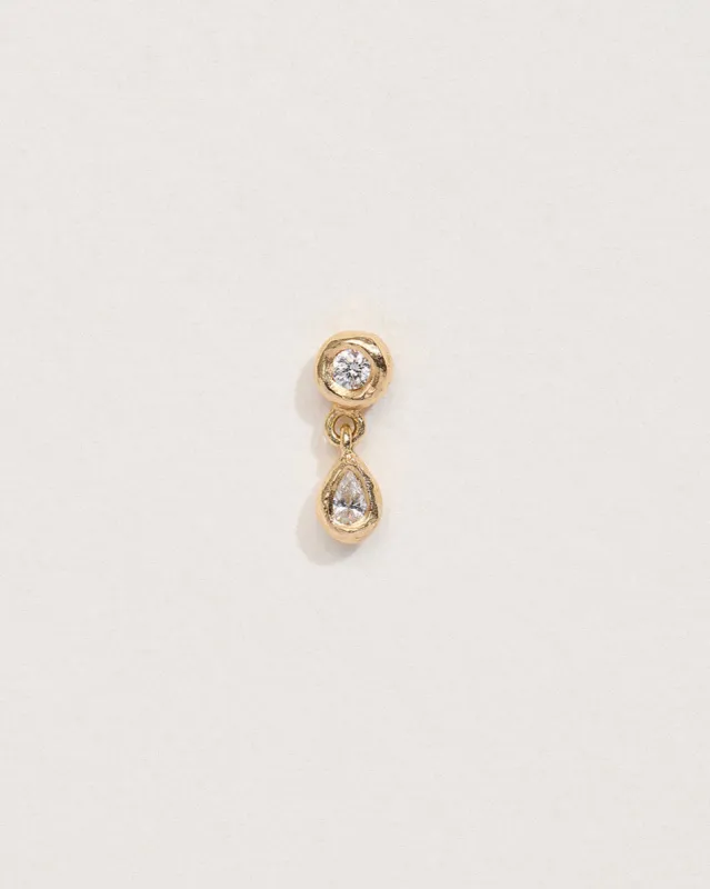 Dot Tear Stud sold by Pamela Love
