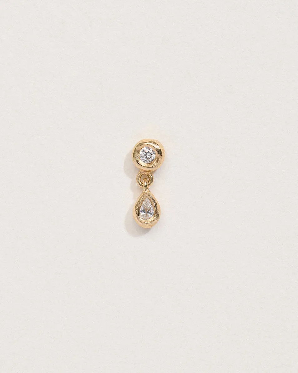 Dot Tear Stud sold by Pamela Love