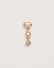 Baguette Dot Stud sold by Pamela Love