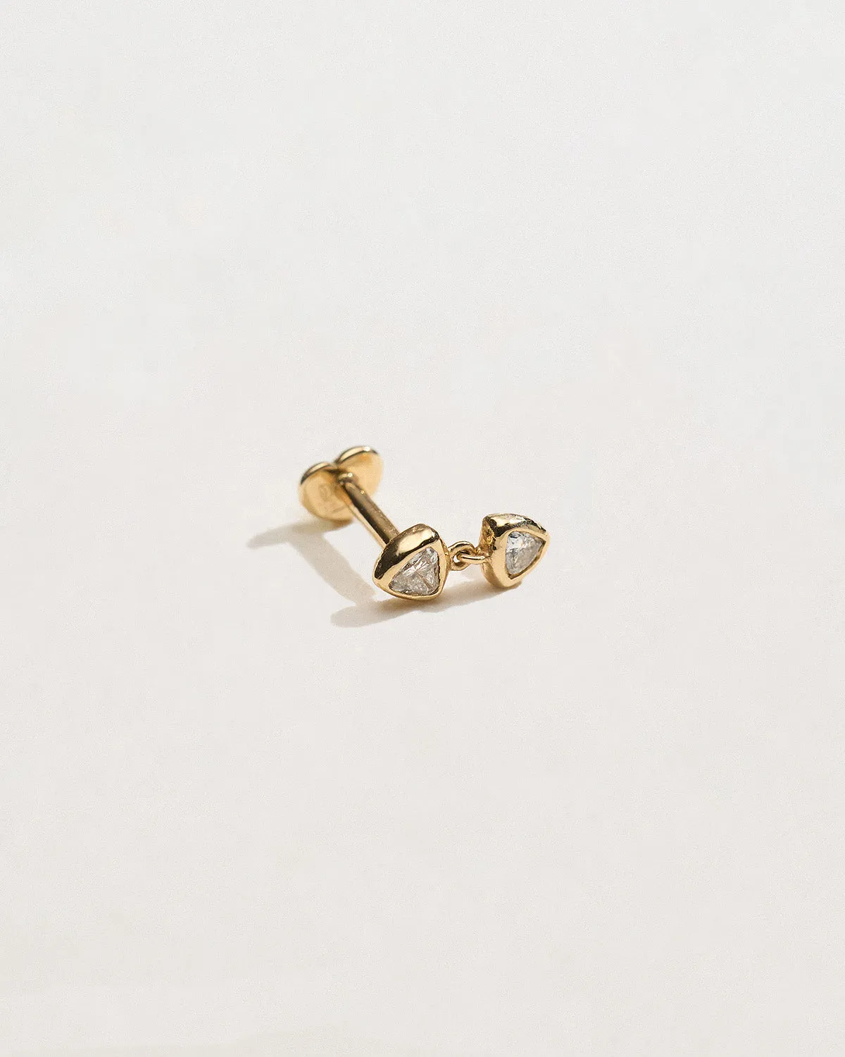 Duo Triangle Stud sold by Pamela Love product image thumbnail 2