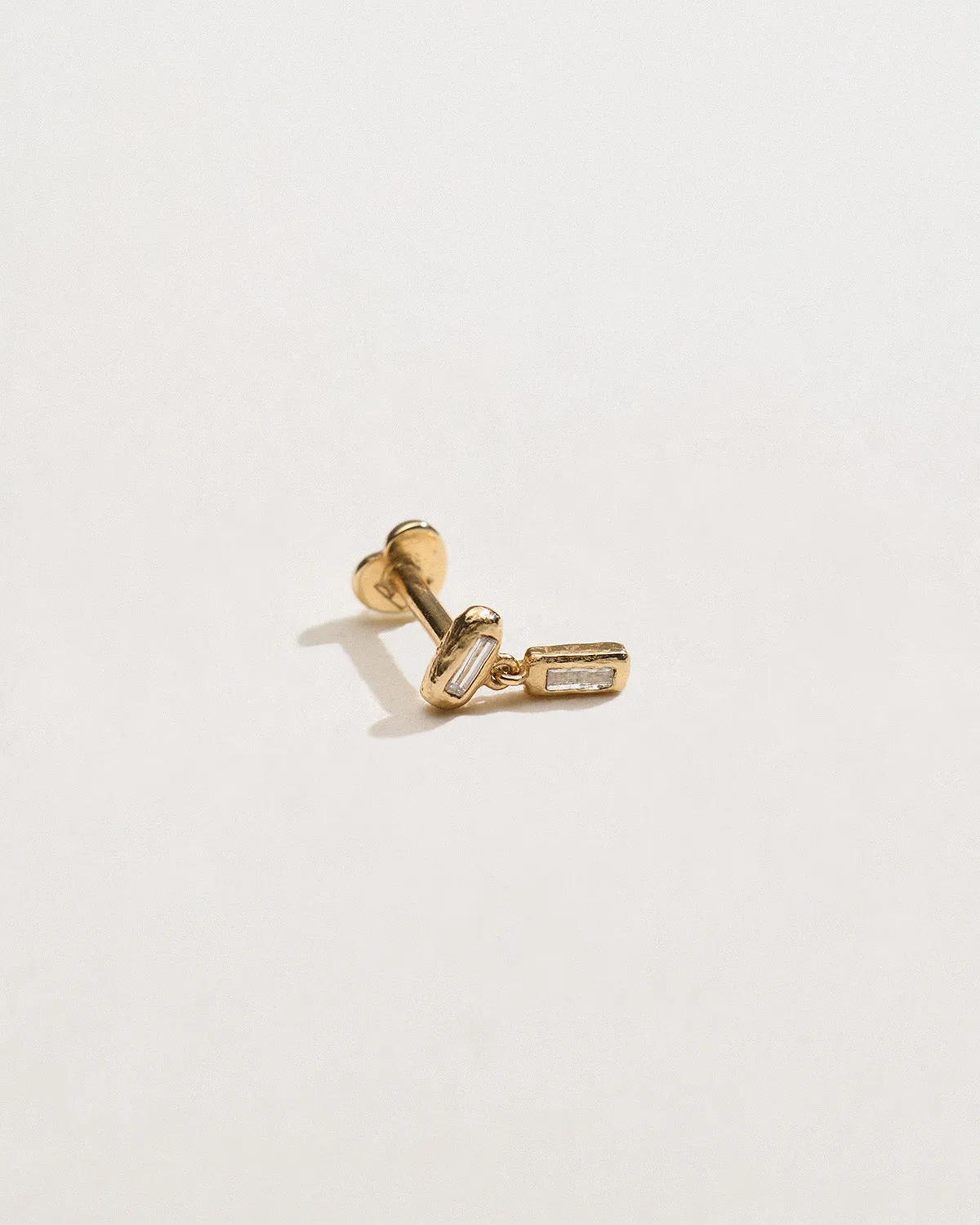 Double Baguette Stud sold by Pamela Love product image thumbnail 2