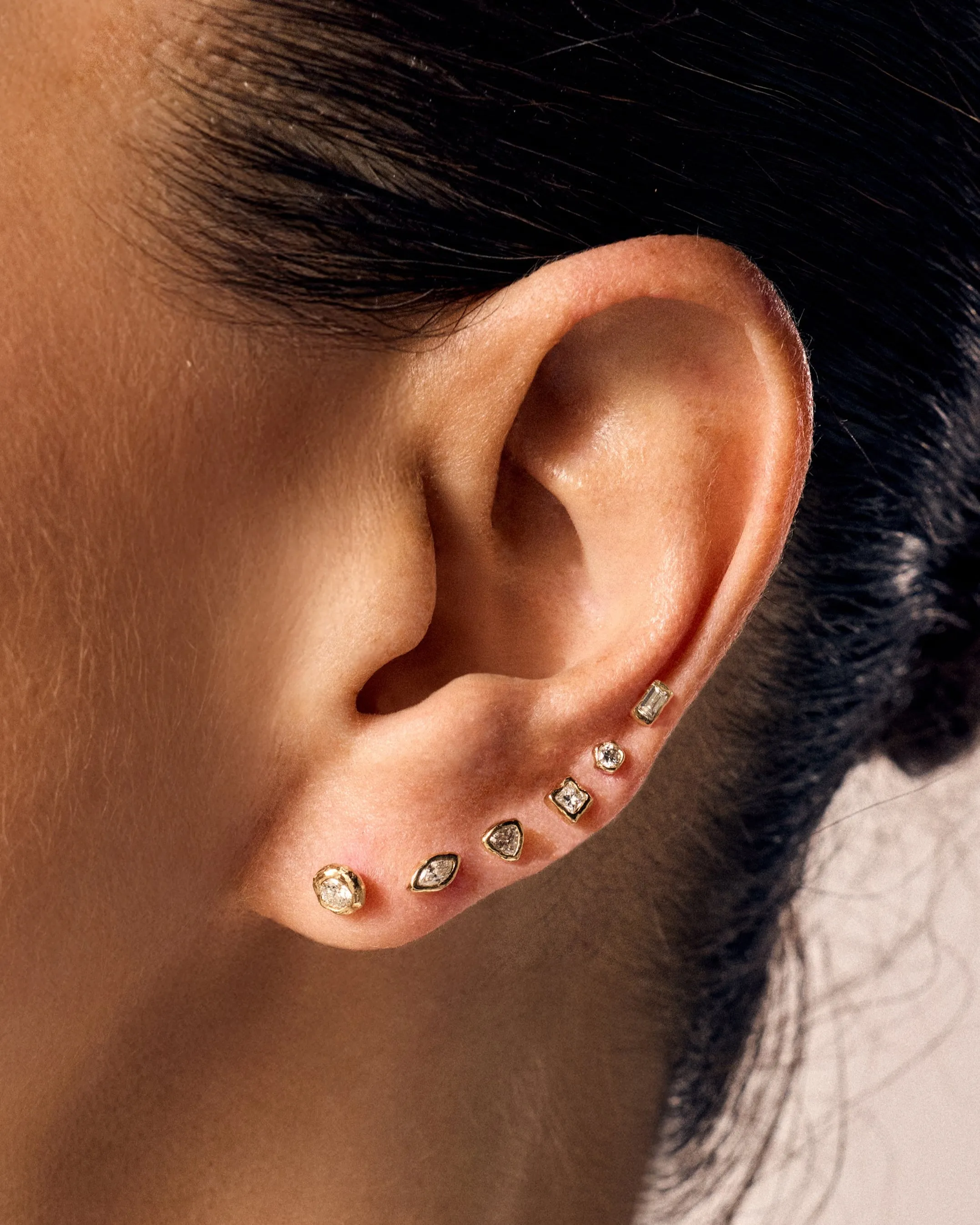 Baguette Stud sold by Pamela Love product image thumbnail 3