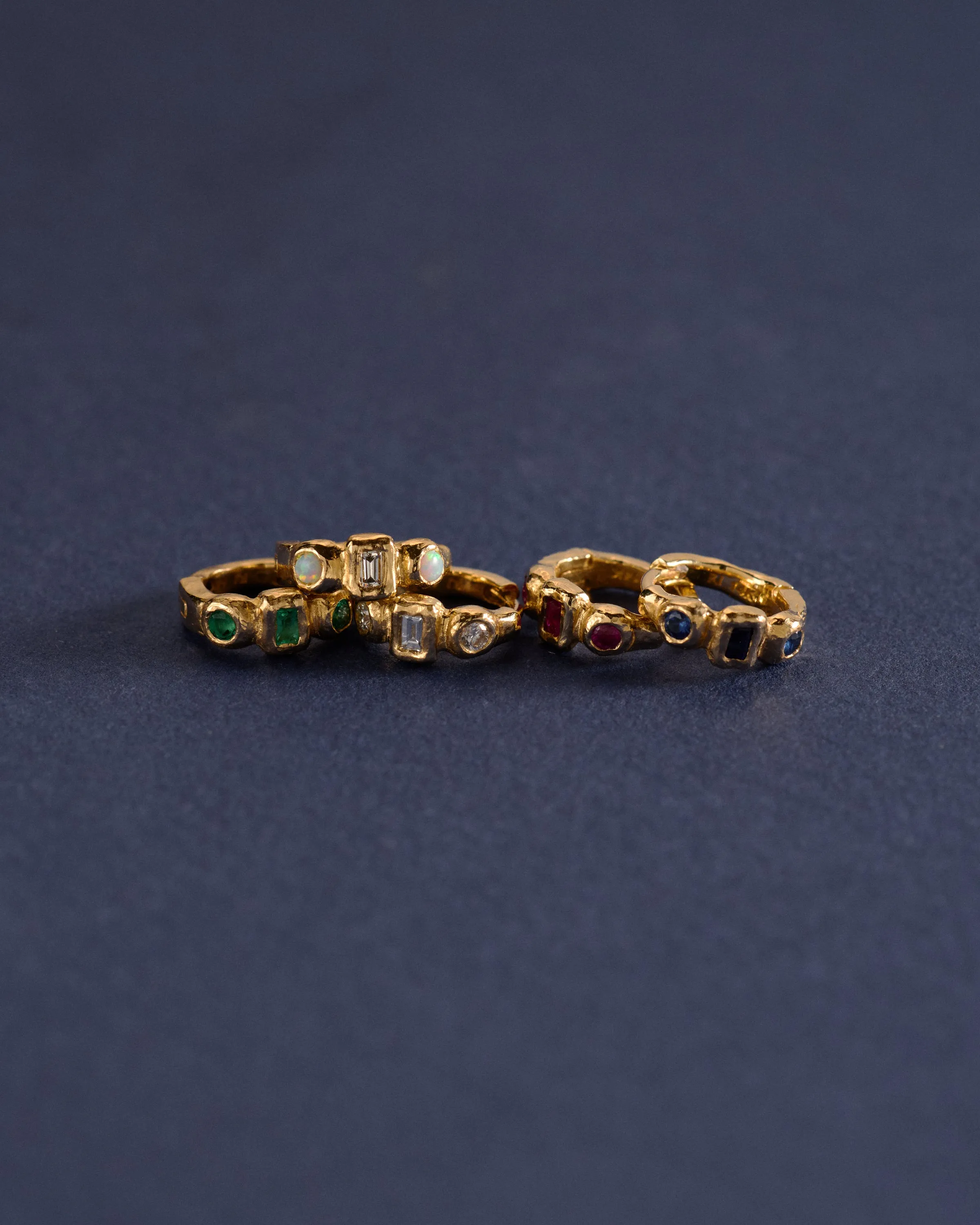 Molten Assemblage Huggie sold by Pamela Love product image thumbnail 4