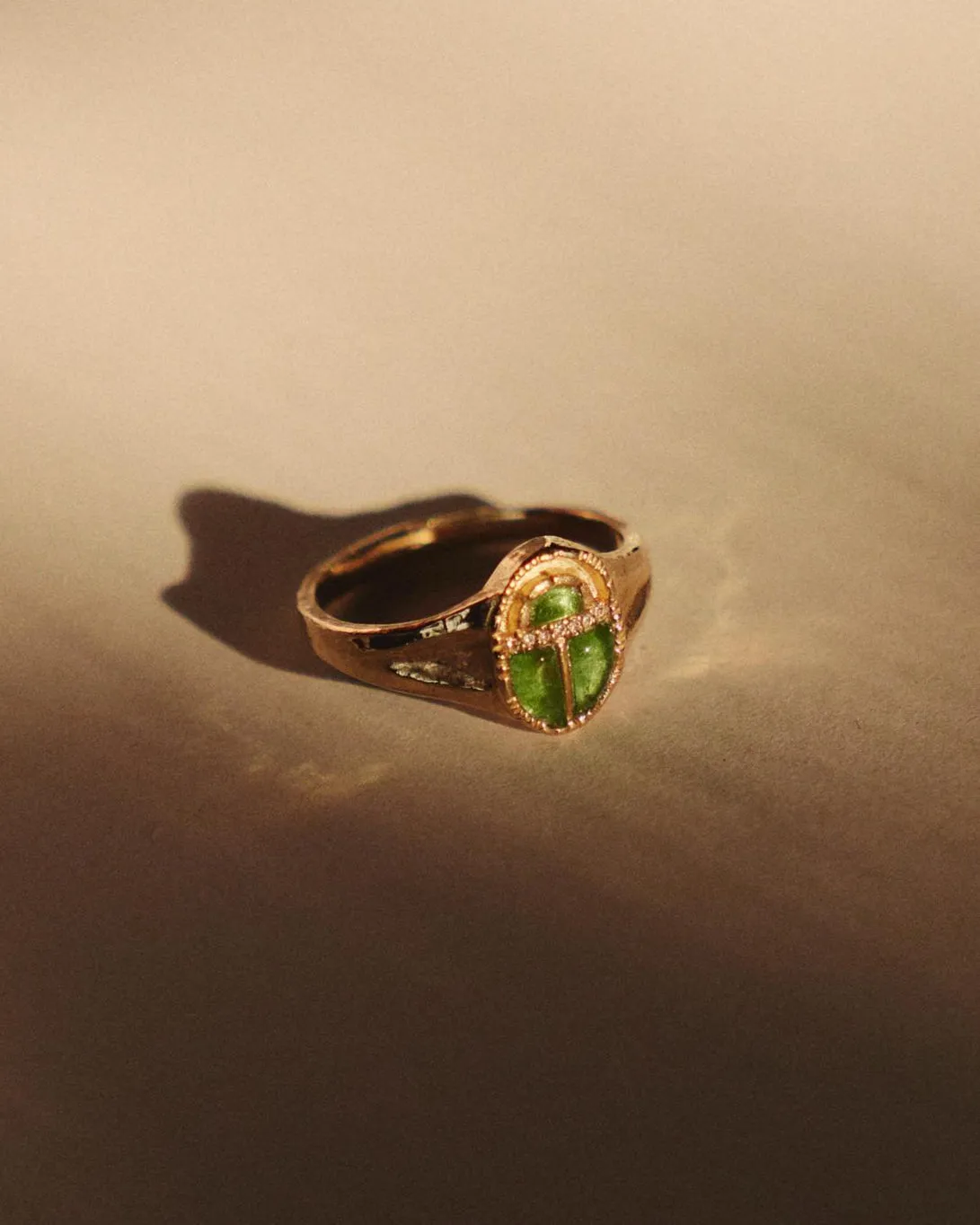 Inlay Scarab Ring sold by Pamela Love product image thumbnail 2