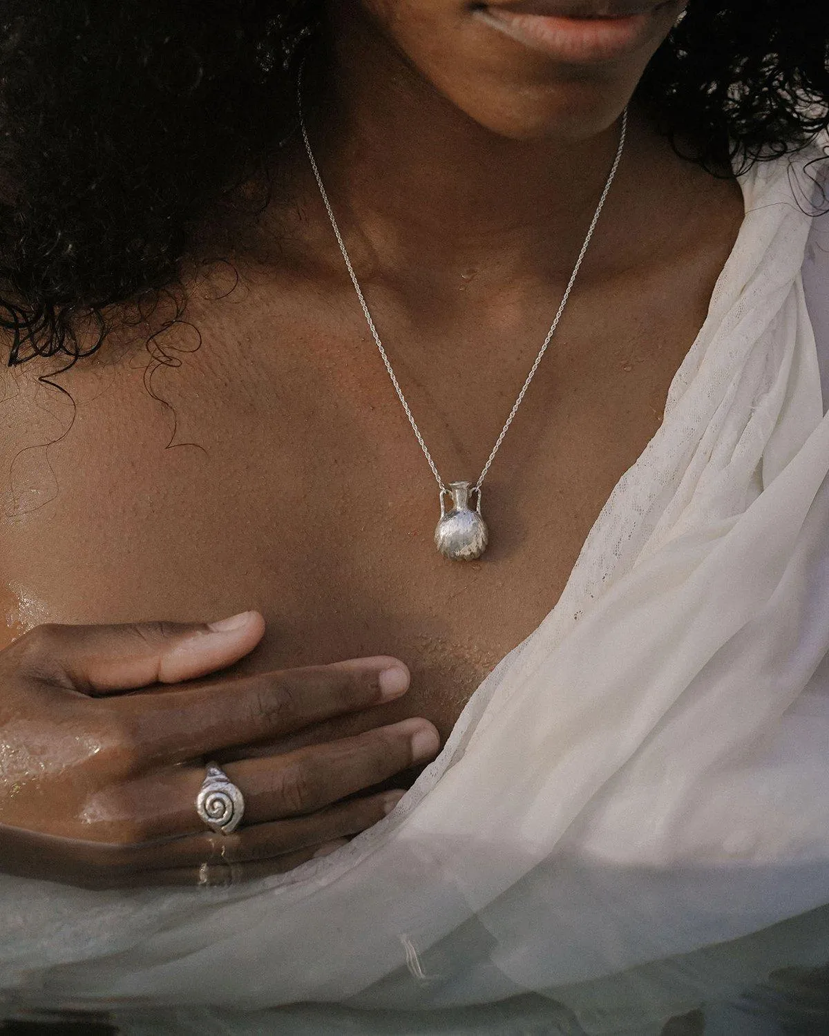 Nautilus Shell Ring sold by Pamela Love product image thumbnail 3