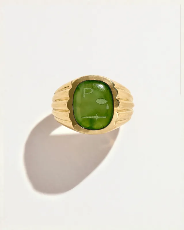 Scallop Signet made by Pamela Love