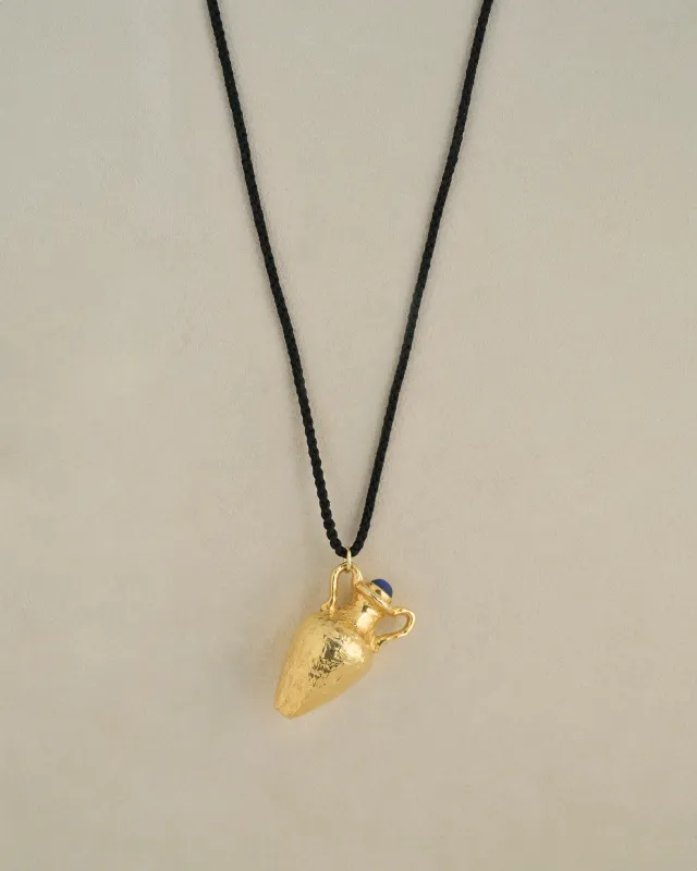 Perfume Amphora Necklace made by Pamela Love