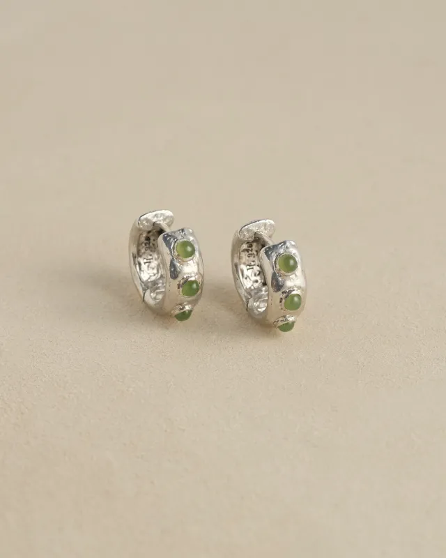 Stone Tube hoop sold by Pamela Love