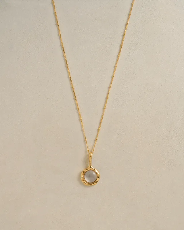 Braided Drop Pendant sold by Pamela Love