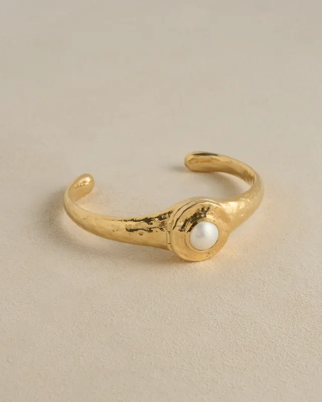 Vivianna Locket Cuff sold by Pamela Love