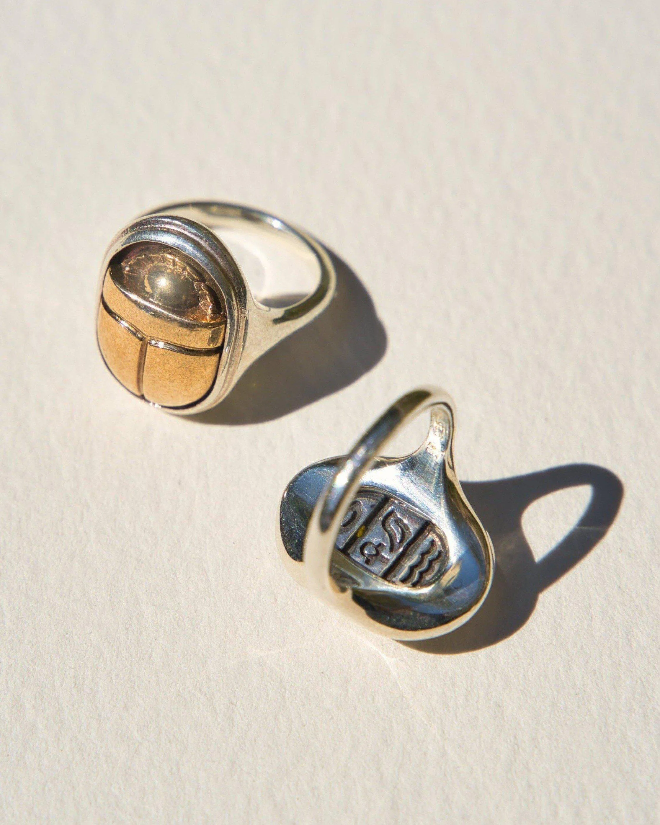 Scarab Signet Ring sold by Pamela Love product image thumbnail 2