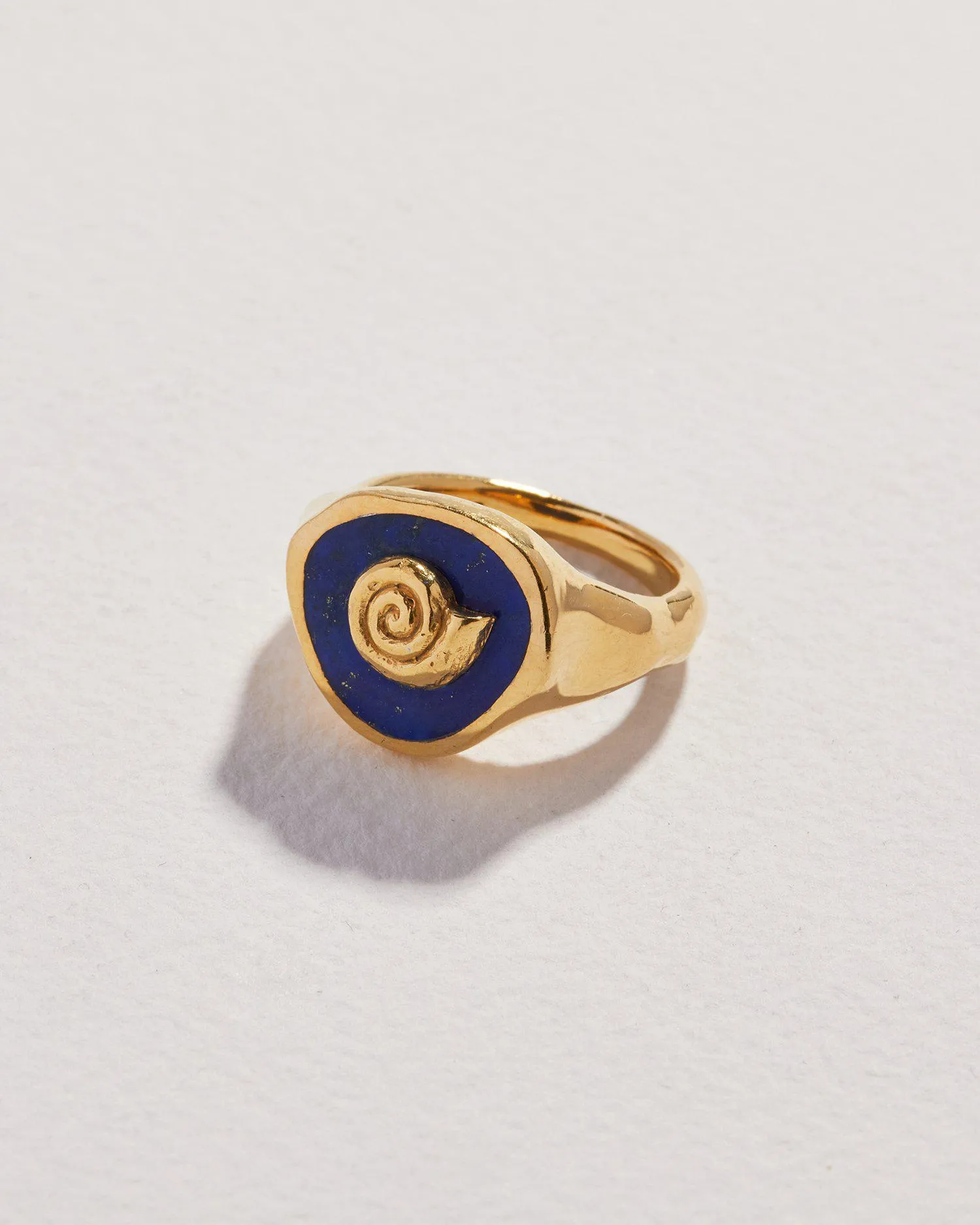 Seashell Signet Ring sold by Pamela Love