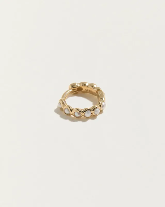 6mm Molten Eternity Huggie sold by Pamela Love