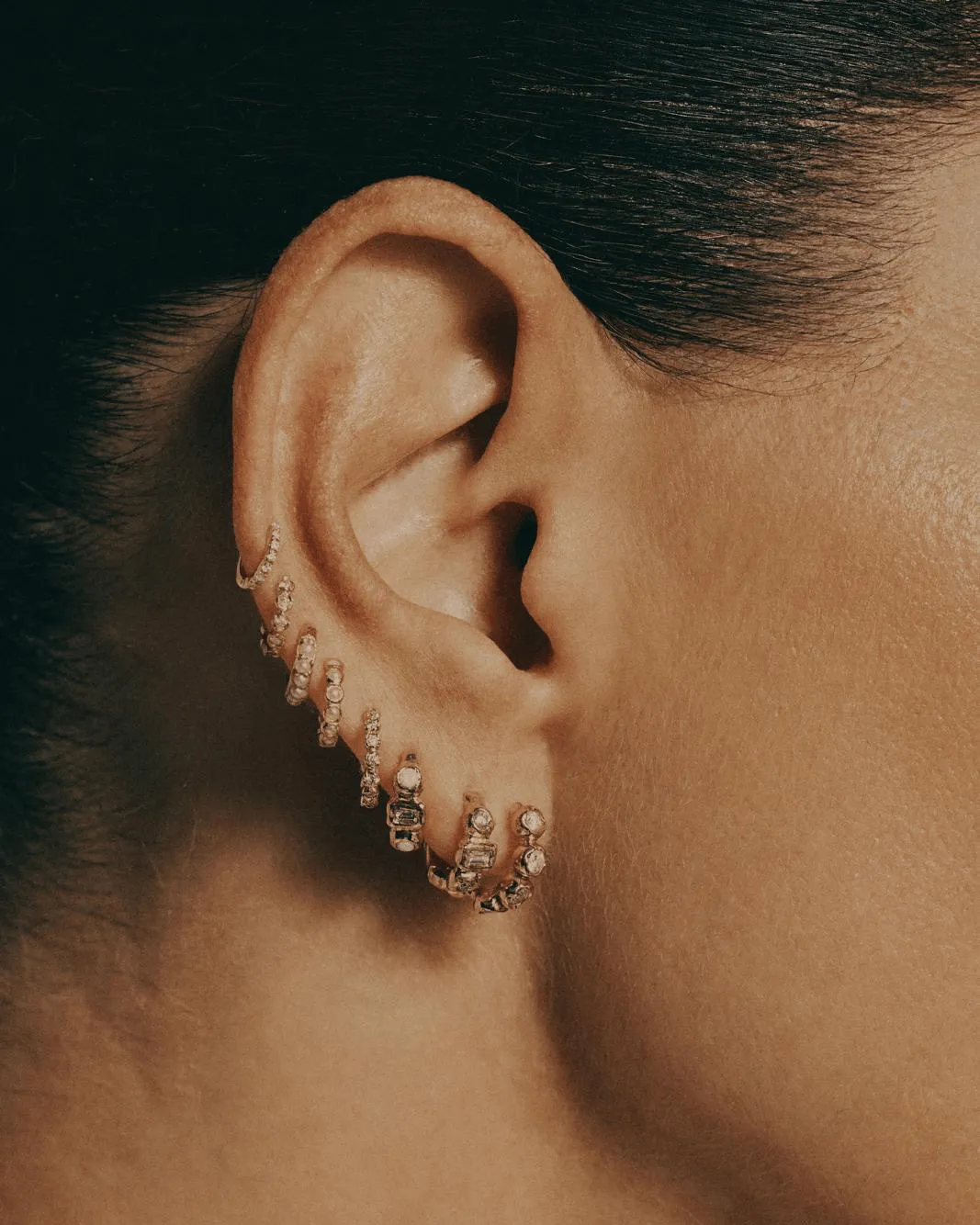 6mm Molten Eternity Huggie sold by Pamela Love product image thumbnail 2