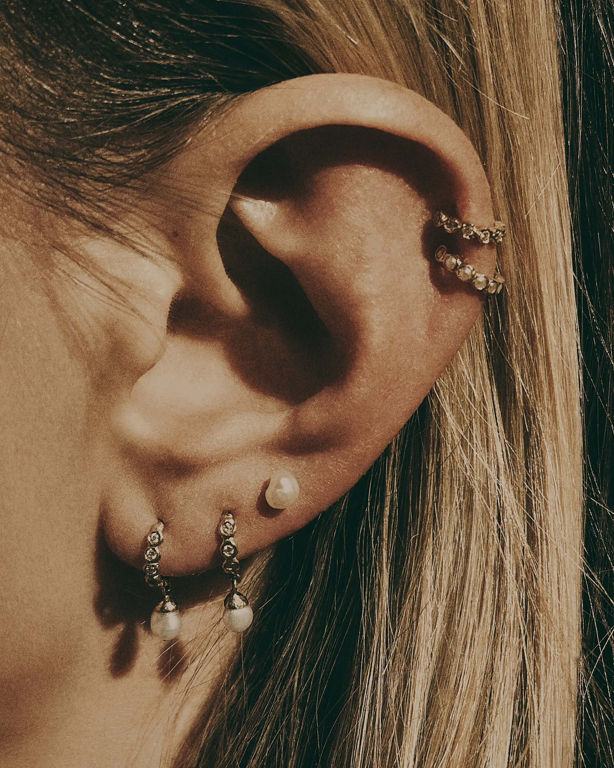 6mm Molten Eternity Huggie sold by Pamela Love product image thumbnail 3