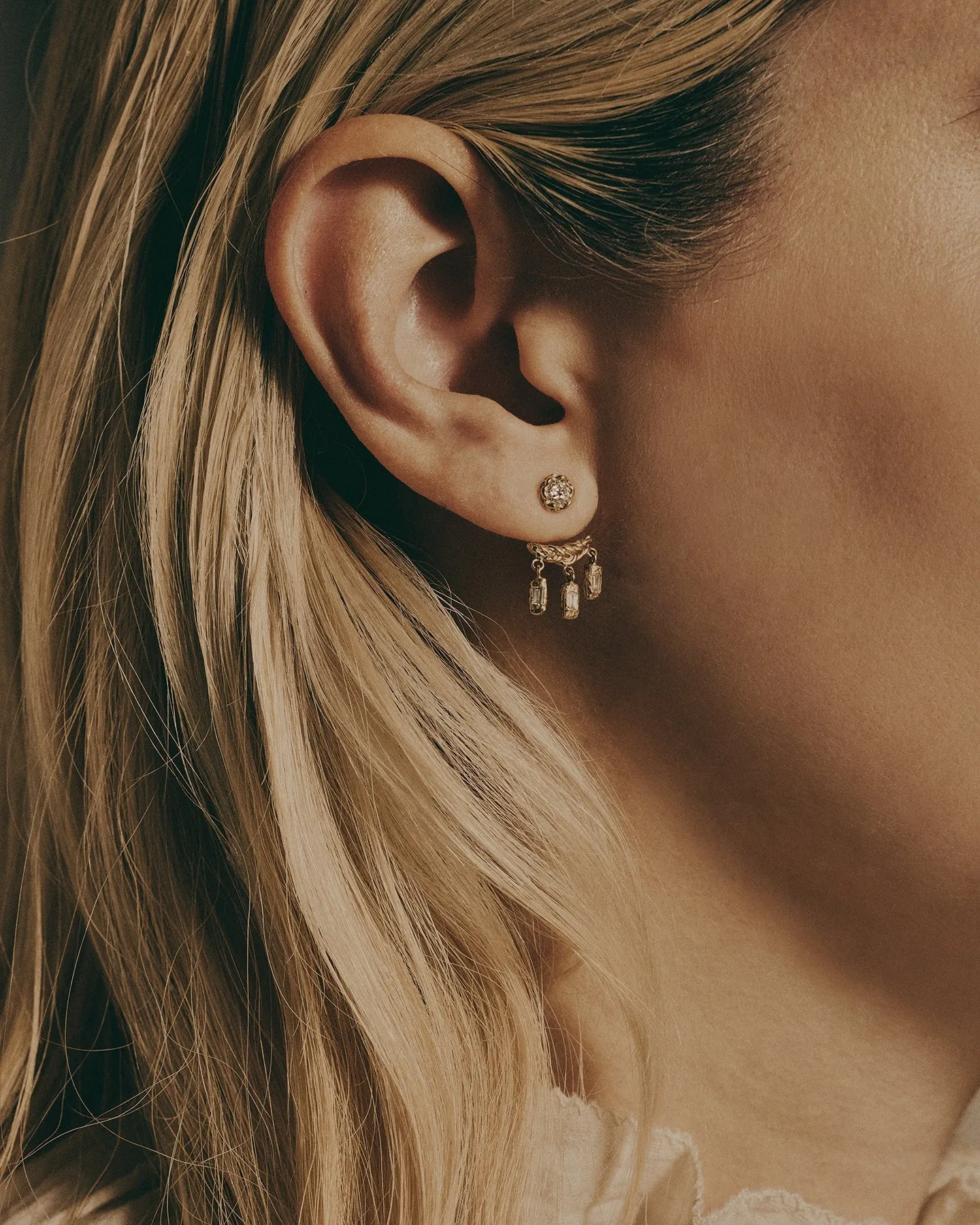 Braided Baguette Ear Jacket sold by Pamela Love product image thumbnail 3