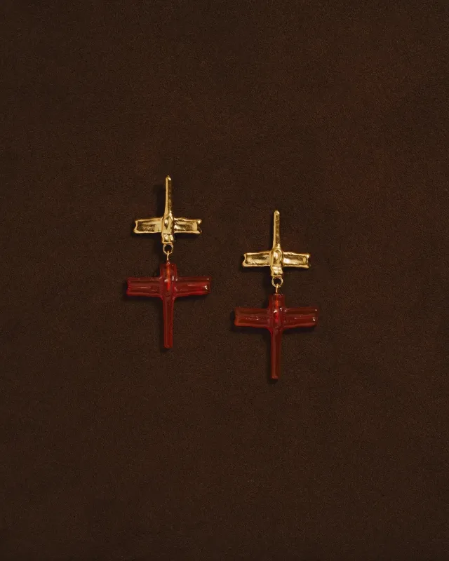 Dragonfly Earrings made by Pamela Love