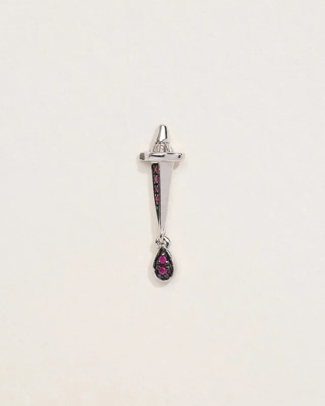 Dagger Drop Stud made by Pamela Love