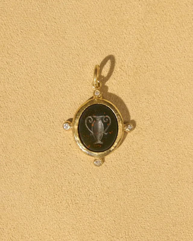 Bloodstone Amphora made by Pamela Love