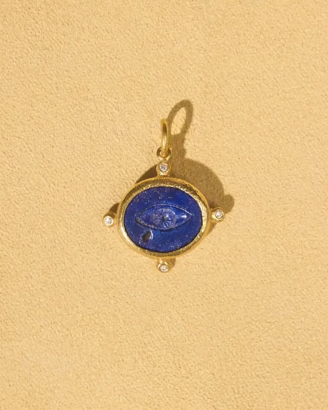 Lapis Crying Eye made by Pamela Love