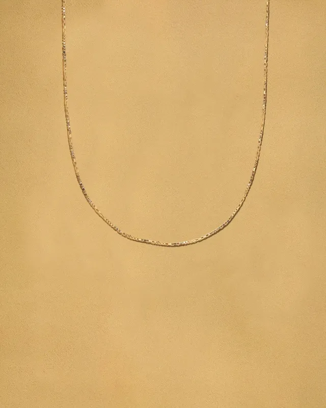 Figaro Inspired Box Chain made by Pamela Love