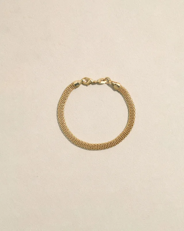 Woven Mesh Bracelet made by Pamela Love