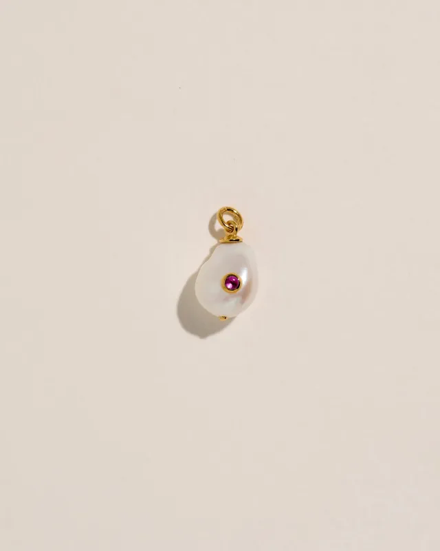 February Diana Charm made by Pamela Love