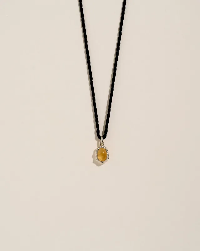 November Ovalado Pendant made by Pamela Love