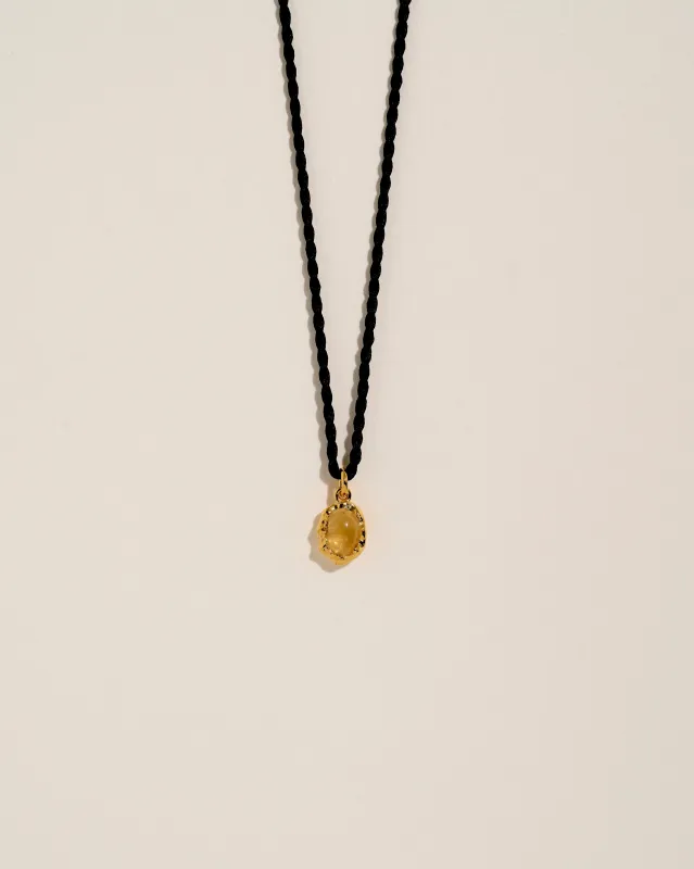 November Ovalado Pendant made by Pamela Love