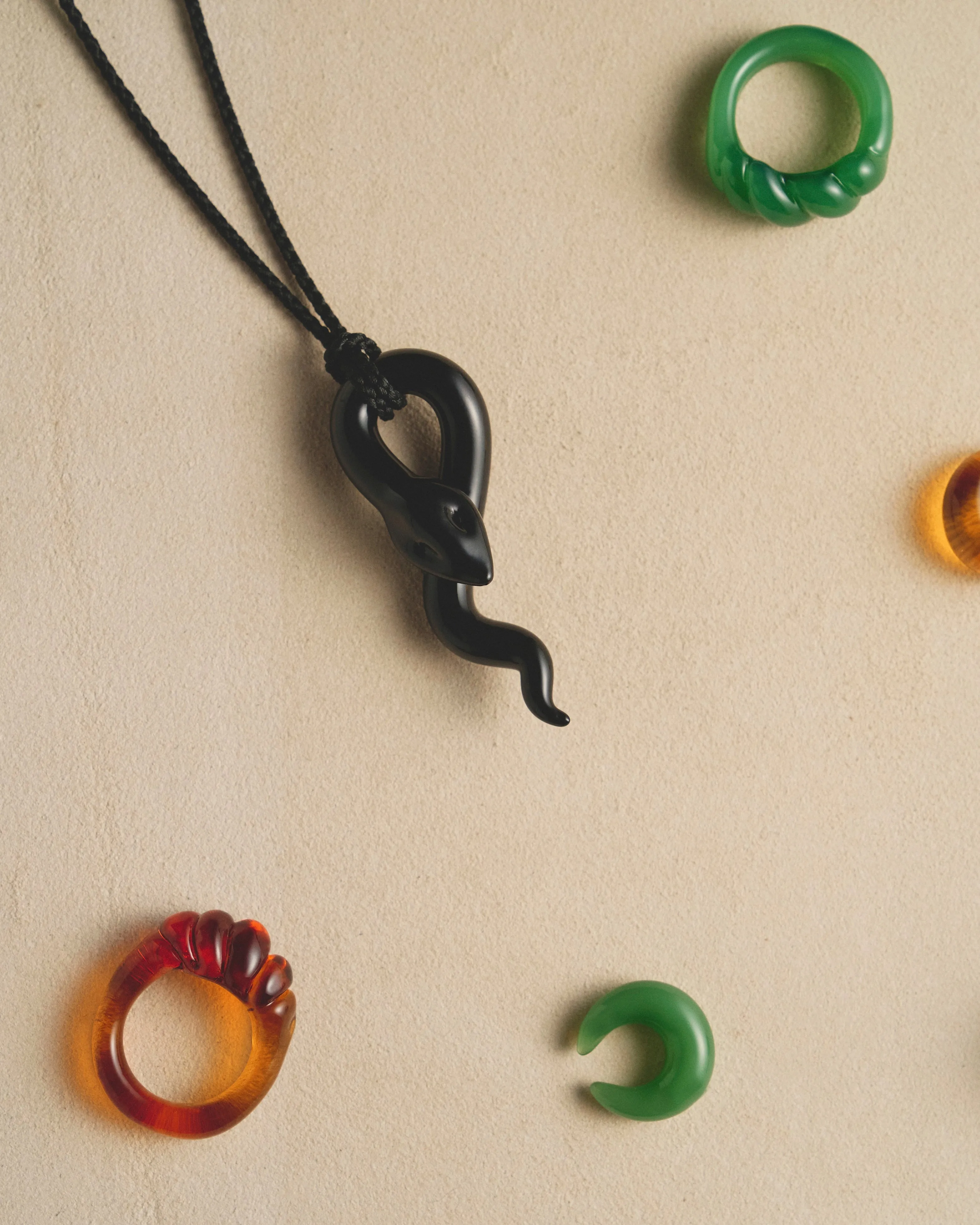 Snake Pendant sold by Pamela Love product image thumbnail 5
