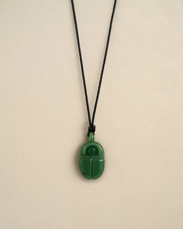 Scarab Pendant made by Pamela Love