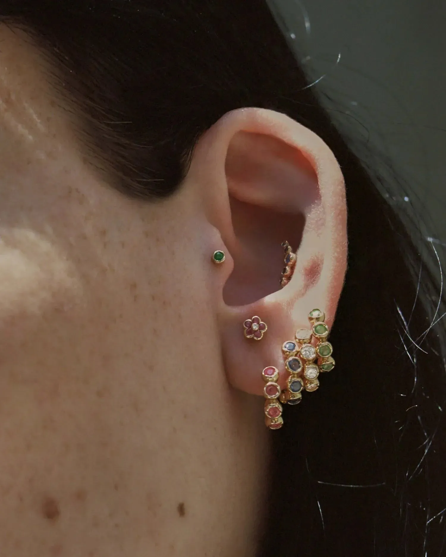 Petite Nugget Stud - Push Pin sold by Pamela Love product image thumbnail 2