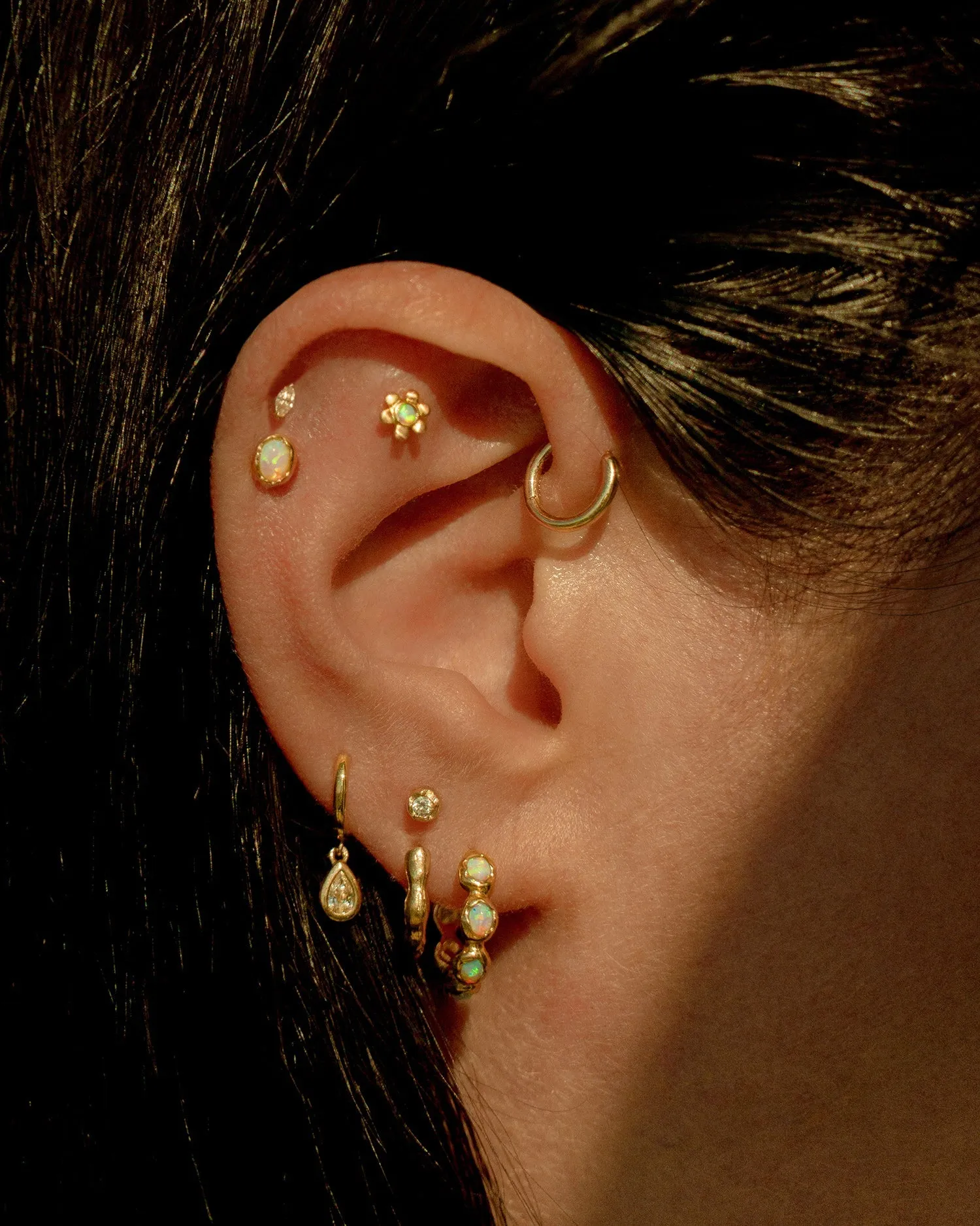 Petite Nugget Stud - Push Pin sold by Pamela Love product image thumbnail 3