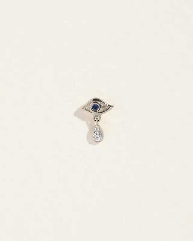 Crying Eye Stud made by Pamela Love