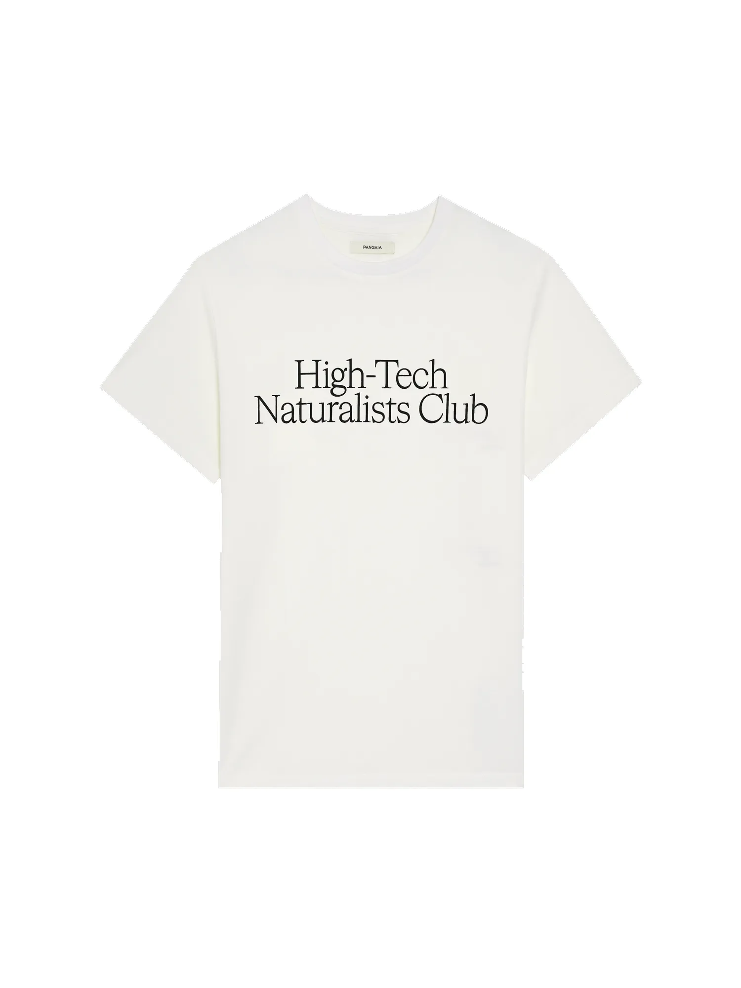 Womens High-Tech Naturalists Club T-shirt—off-white sold by Pangaia