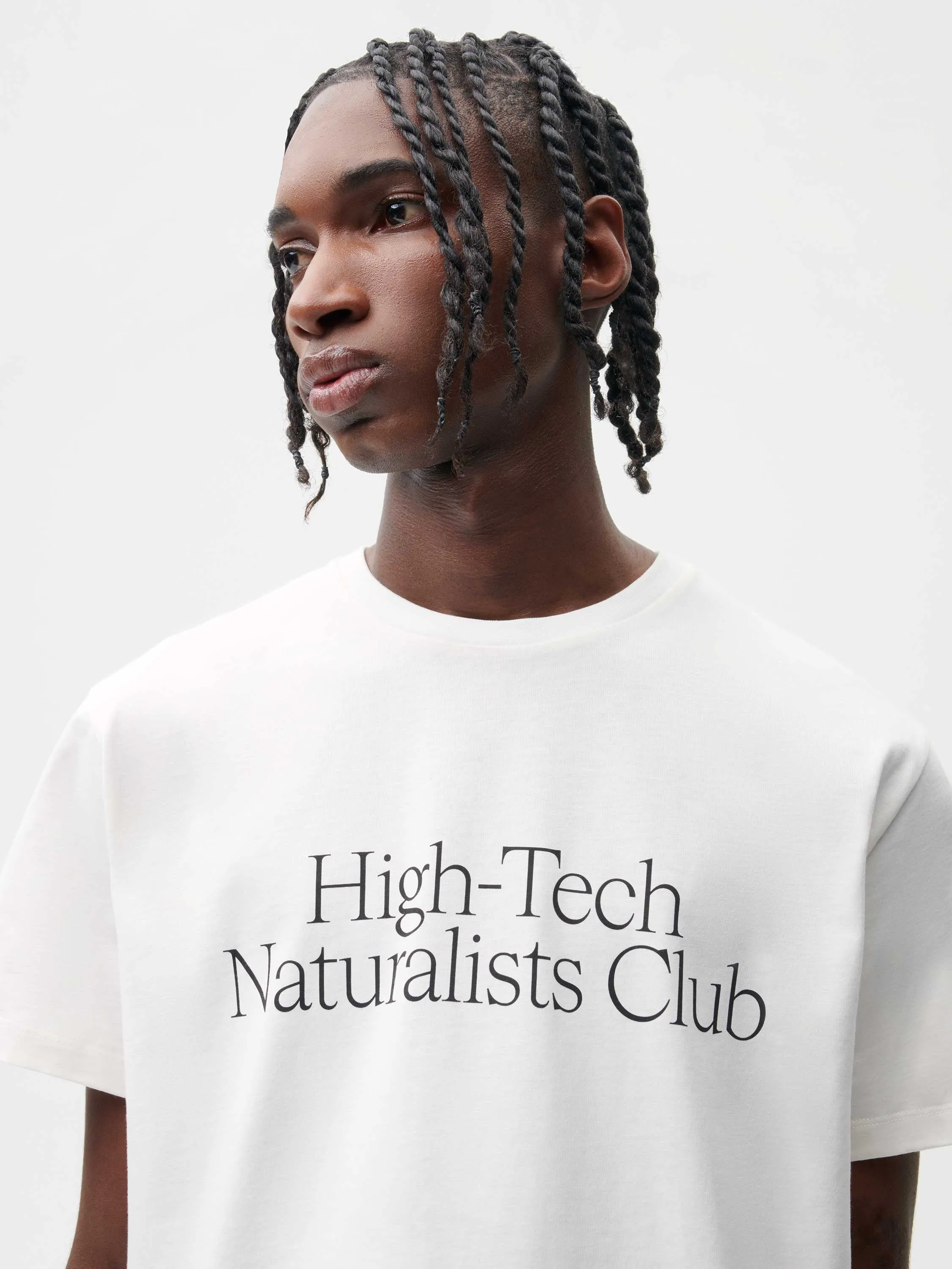 Womens High-Tech Naturalists Club T-shirt—off-white sold by Pangaia product image thumbnail 5