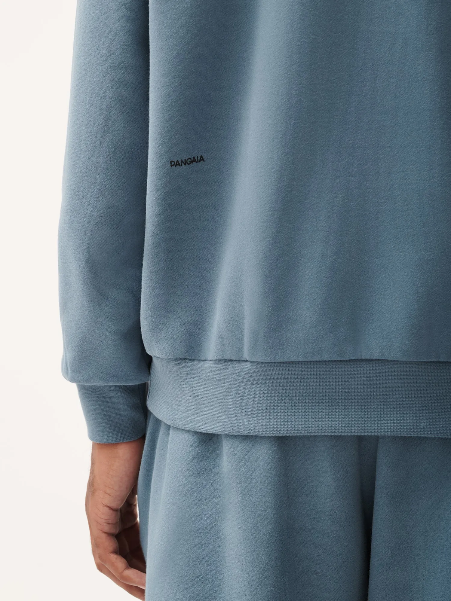 Womens 365 Midweight Sweatshirt—indigo blue sold by Pangaia product image thumbnail 4