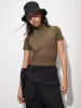 Womens Plant-Stretch Zipped Top—soil brown sold by Pangaia