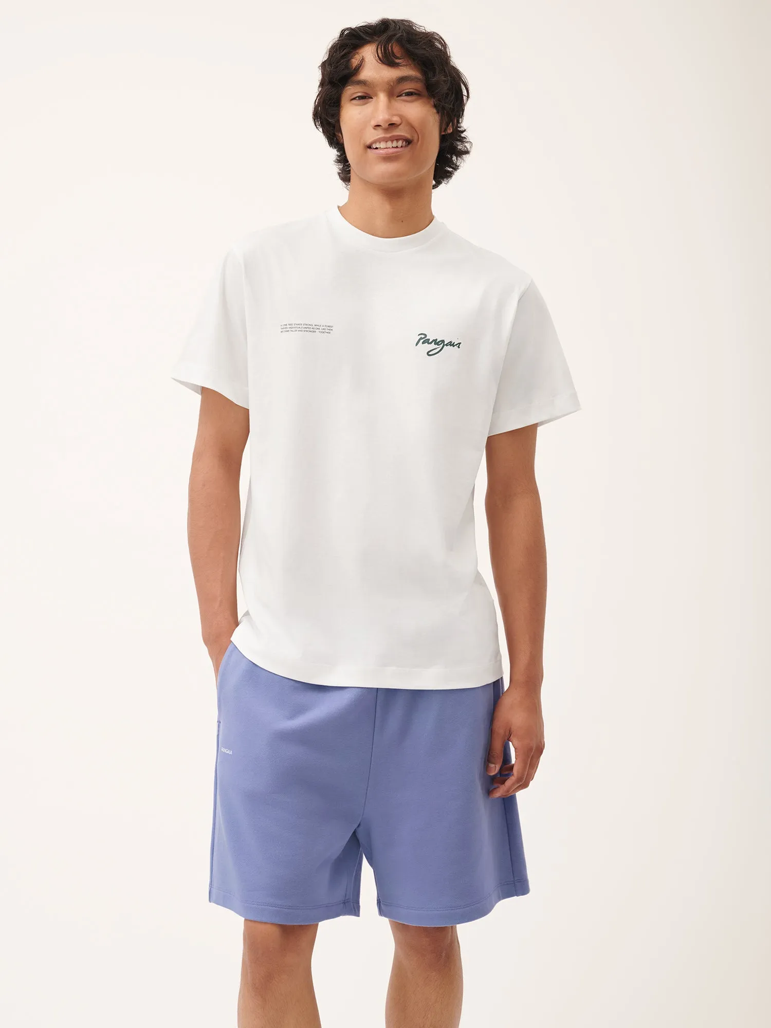 Womens One Forest Graphic T-Shirt—Off-white sold by Pangaia product image thumbnail 5