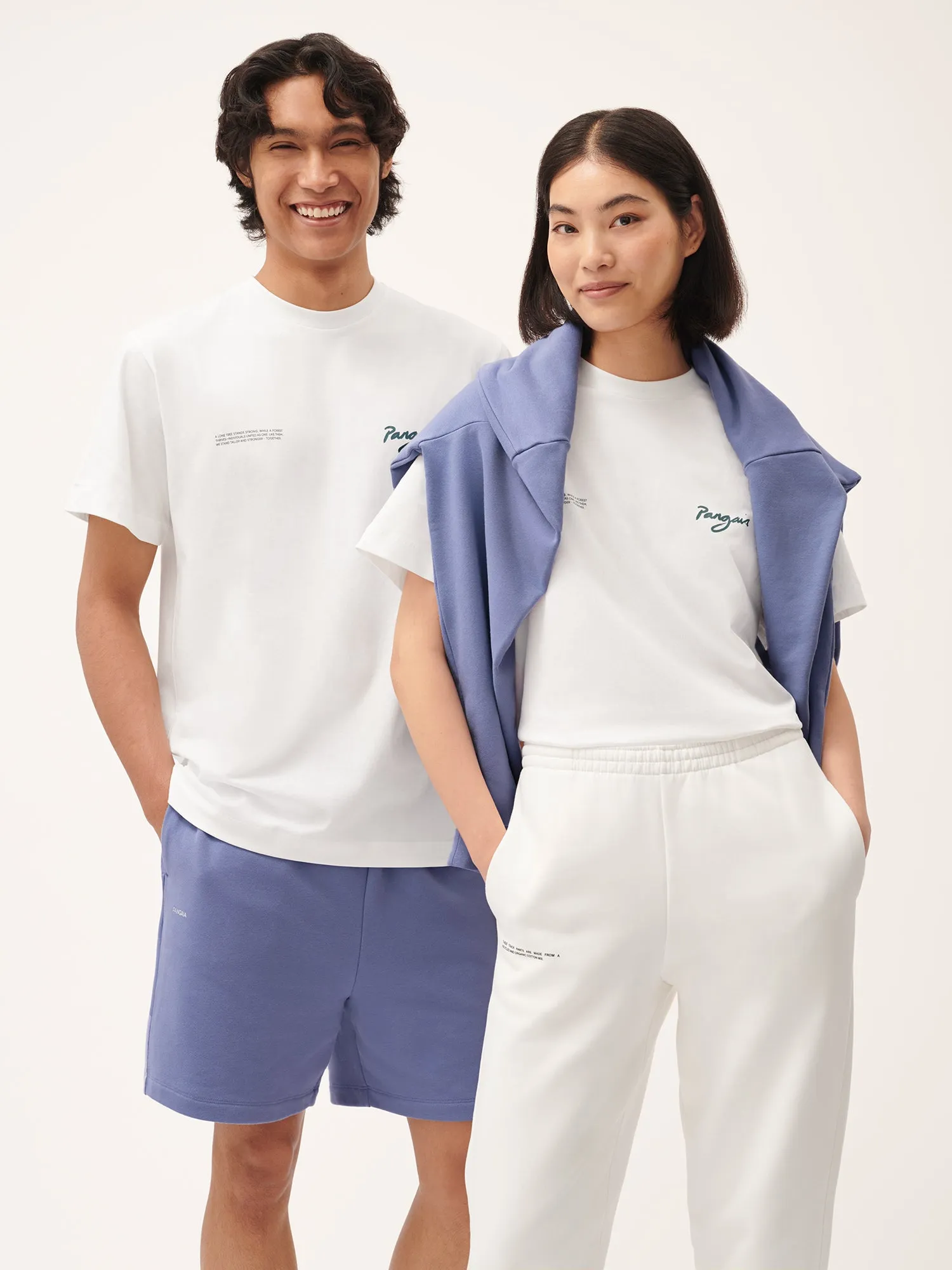 Womens One Forest Graphic T-Shirt—Off-white sold by Pangaia product image thumbnail 3