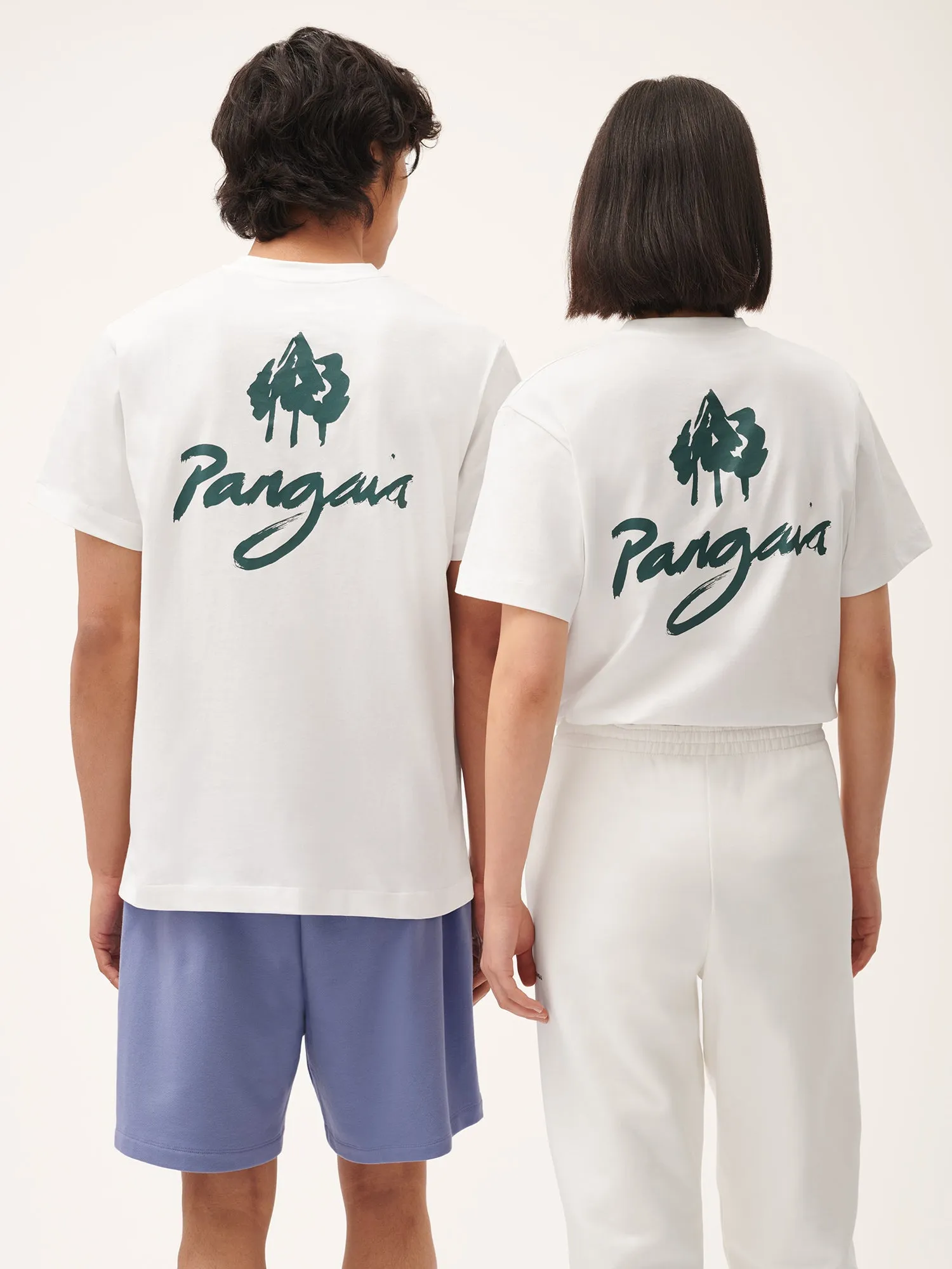 Womens One Forest Graphic T-Shirt—Off-white sold by Pangaia product image thumbnail 4