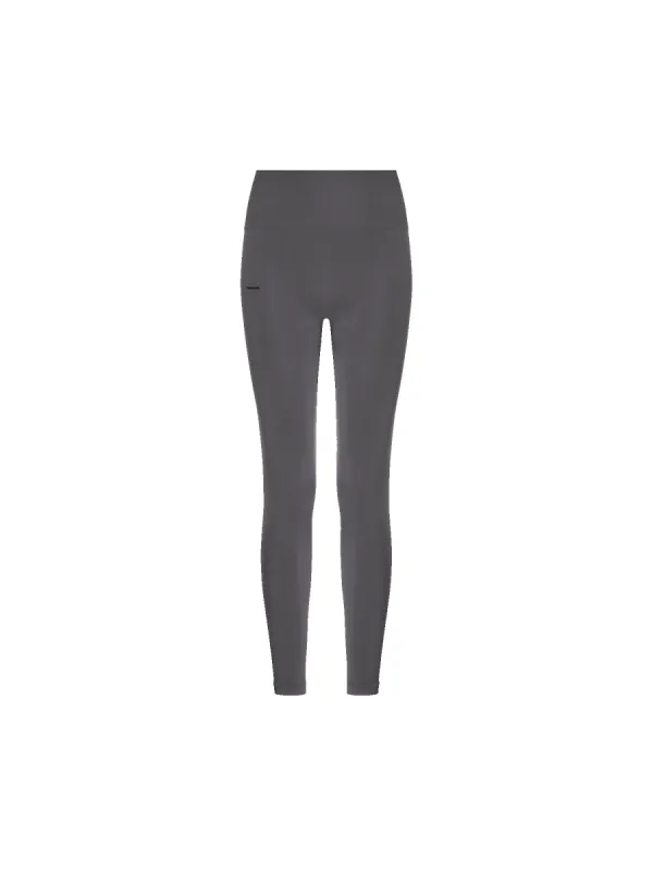 Womens Plant-Stretch Compressive Leggings—Volcanic Grey sold by Pangaia