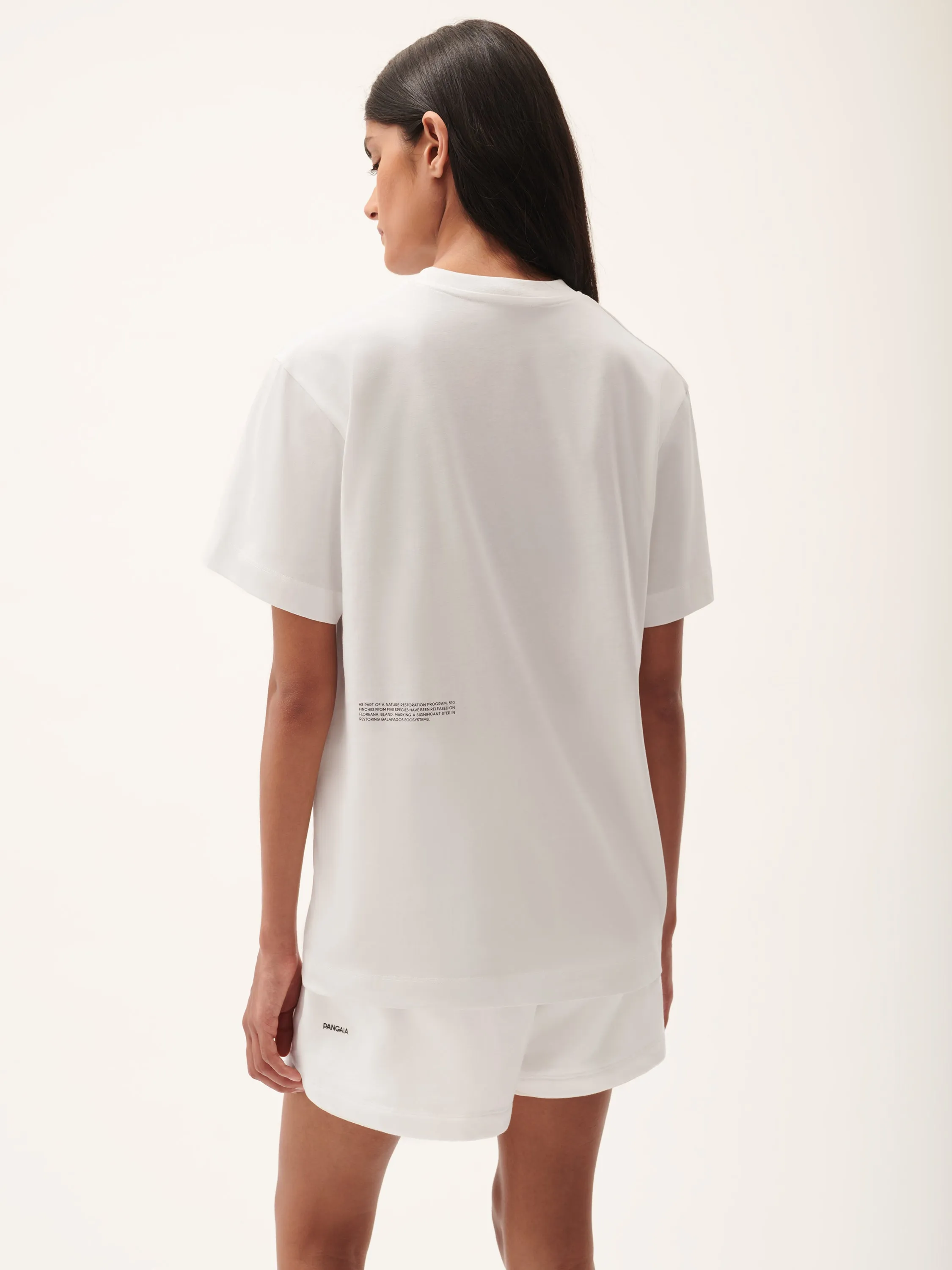 Womens Finches Return Hope T-Shirt—off-white sold by Pangaia product image thumbnail 5