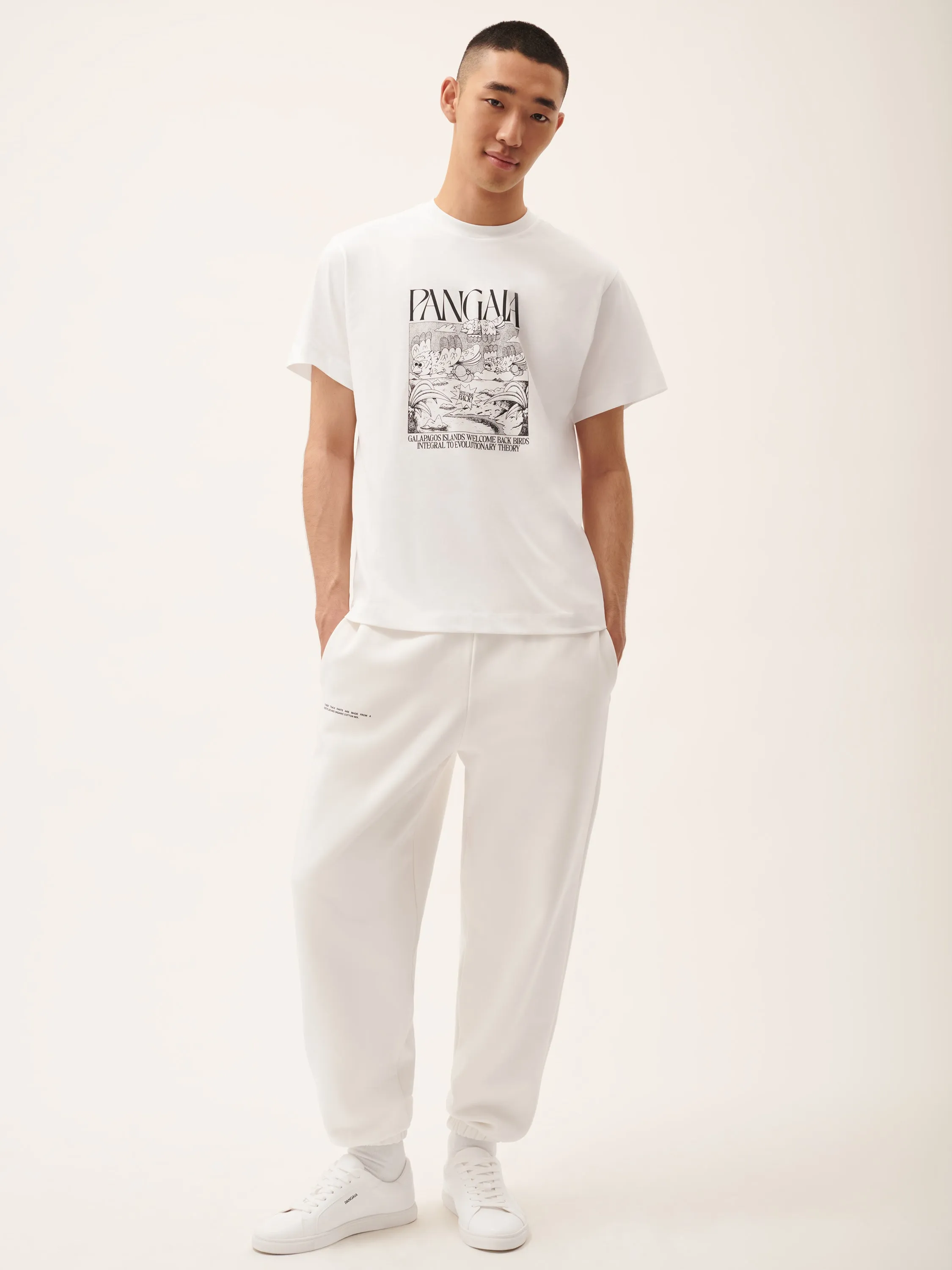 Womens Finches Return Hope T-Shirt—off-white sold by Pangaia product image thumbnail 3