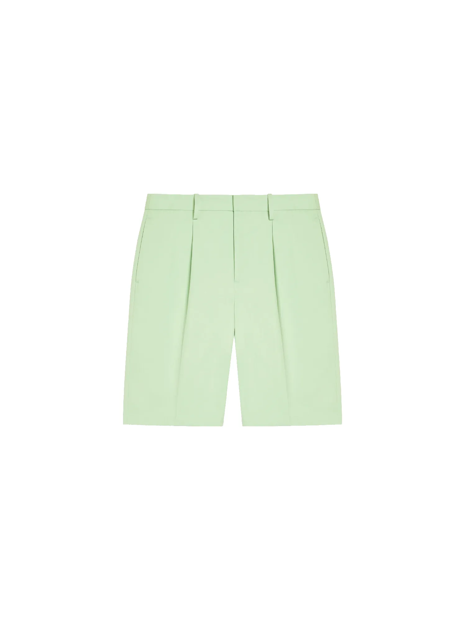 Archive Men's Cotton Tailored Shorts—pistachio sold by Pangaia