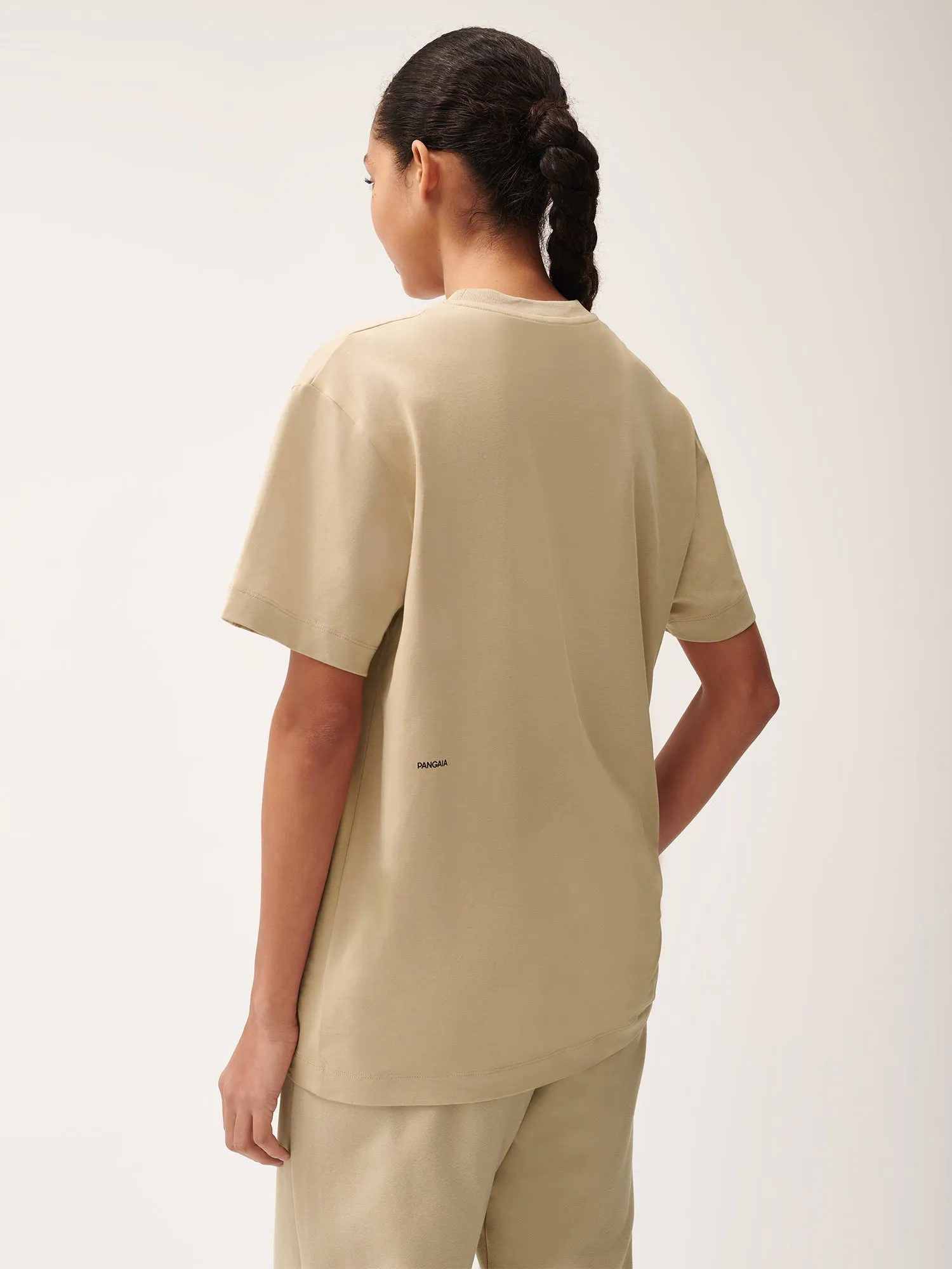 Womens 365 Midweight T-shirt—birch beige sold by Pangaia product image thumbnail 5
