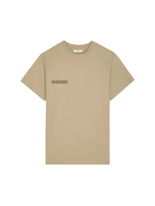 Womens 365 Midweight T-shirt—birch beige sold by Pangaia