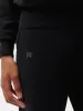 Womens Recycled Cashmere Track Pants—black sold by Pangaia