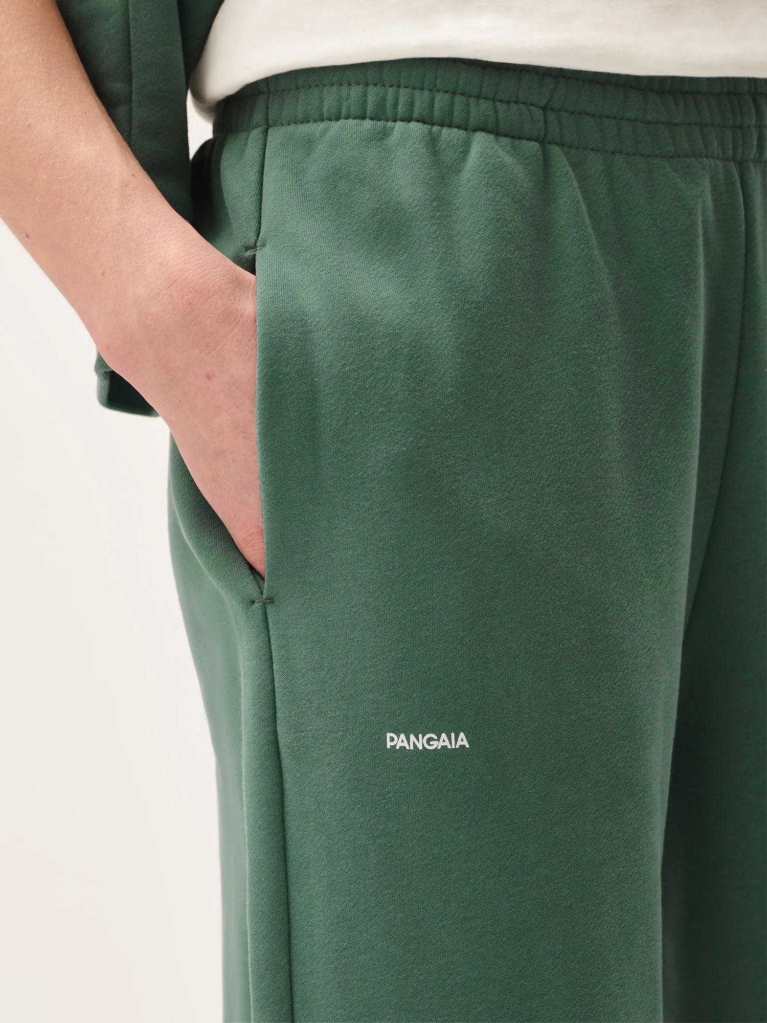 Sale Womens 365 Midweight Track Pants—forest green sold by Pangaia product image thumbnail 5