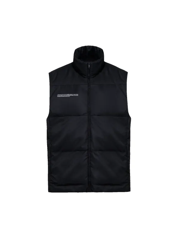 Womens FLWRDWN™ Gilet—black sold by Pangaia
